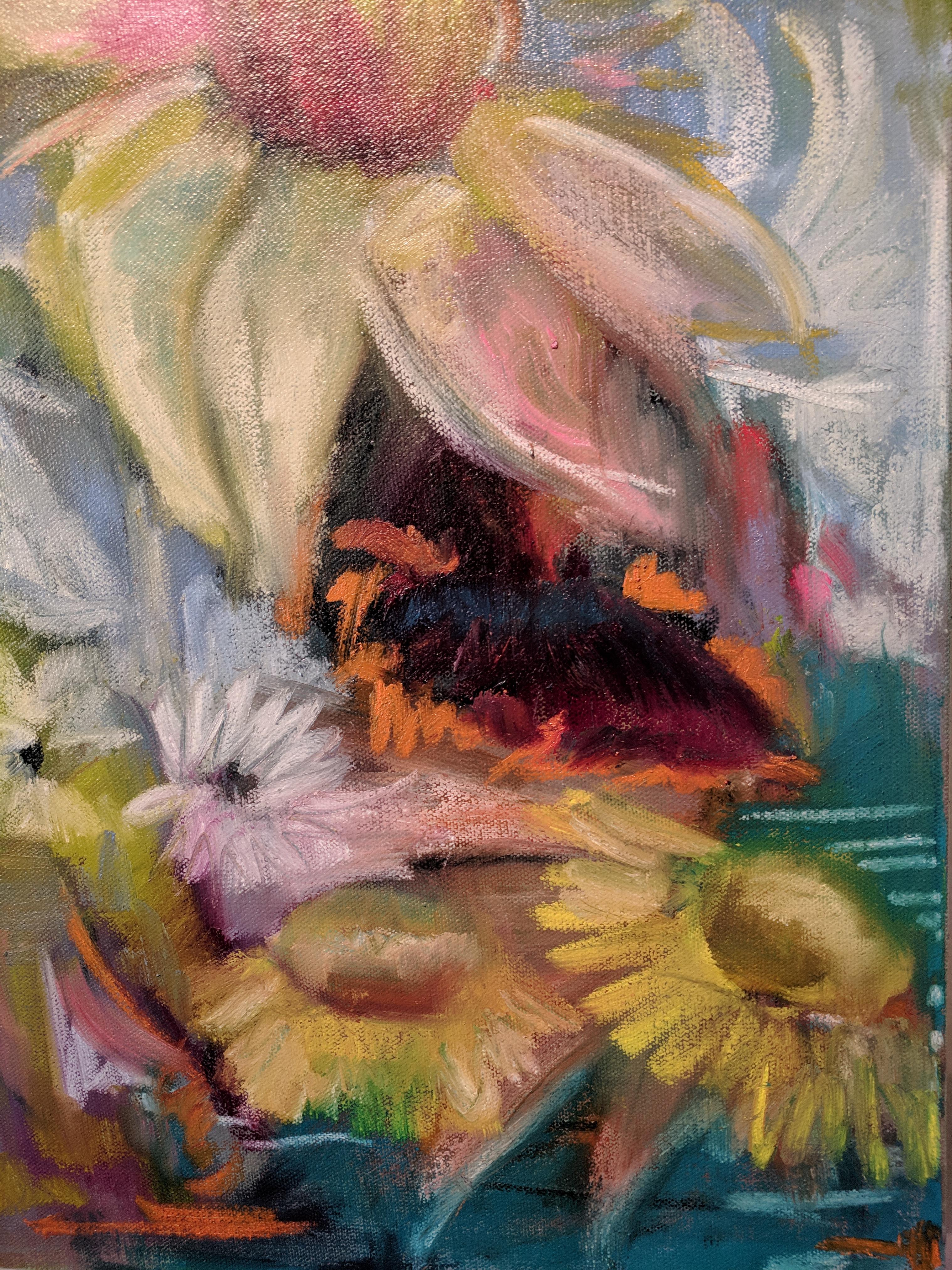 Painting on Canvas -- A Day in July 3