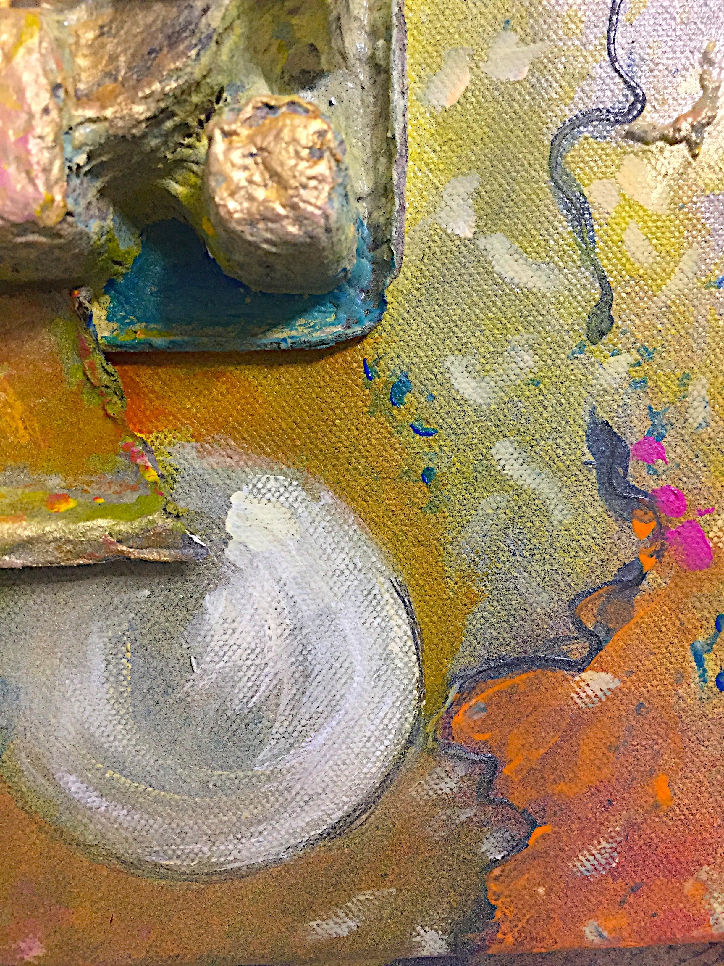 Obra de arte en técnica mixta -- Amanecer en venta 1
