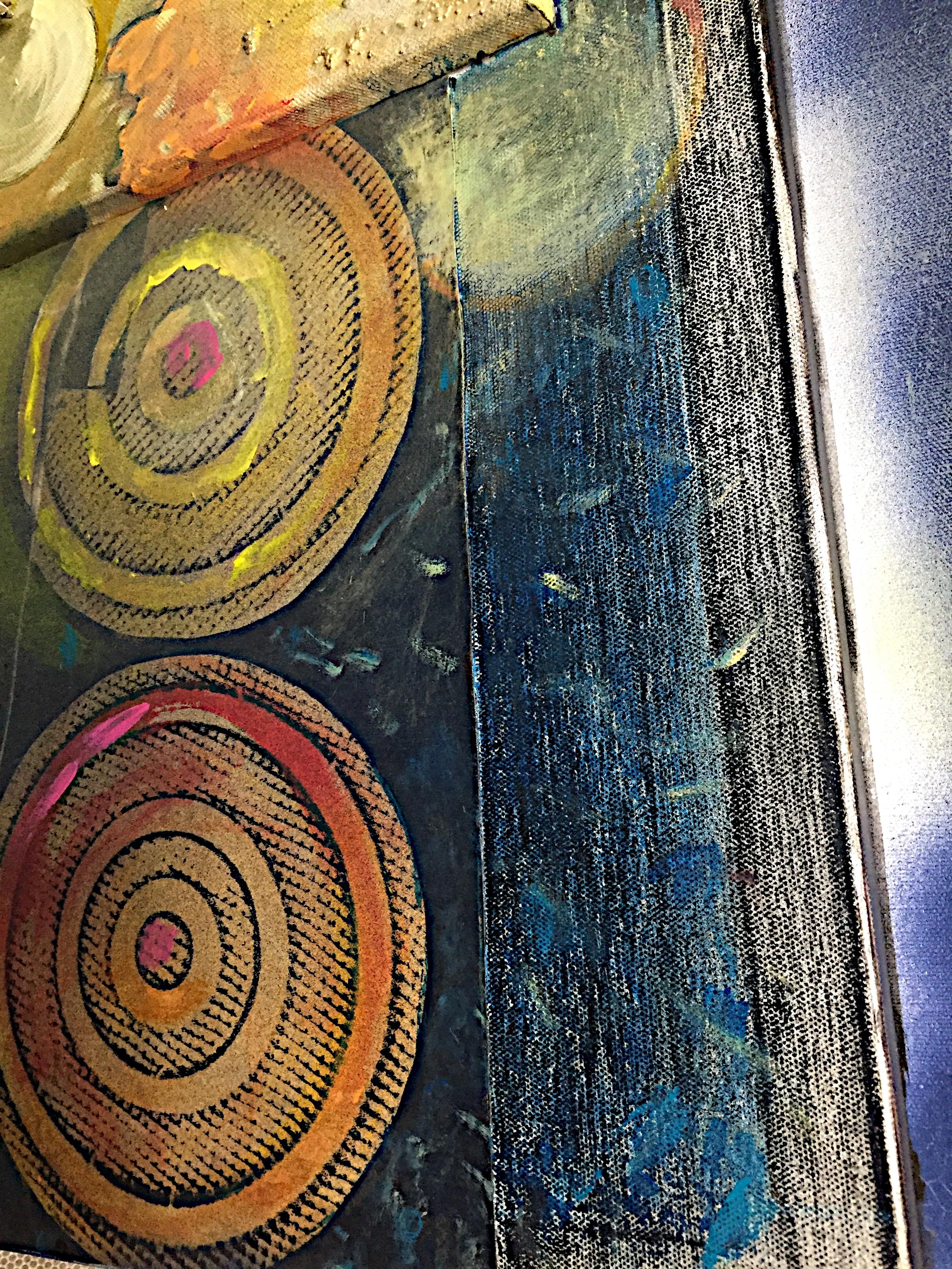 Obra de arte en técnica mixta -- Amanecer en venta 7