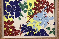 Projet de Fleurs – Fauvistische Blumen in Gouache von Raoul Dufy