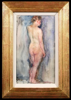Nude Drawings and Watercolors