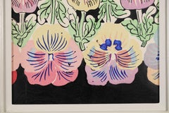 Floral design for a wallpaper - Fauvist Still Life Study Gouache by Raoul Dufy