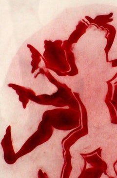 Tsakli 11-13-21, abstract water media painting