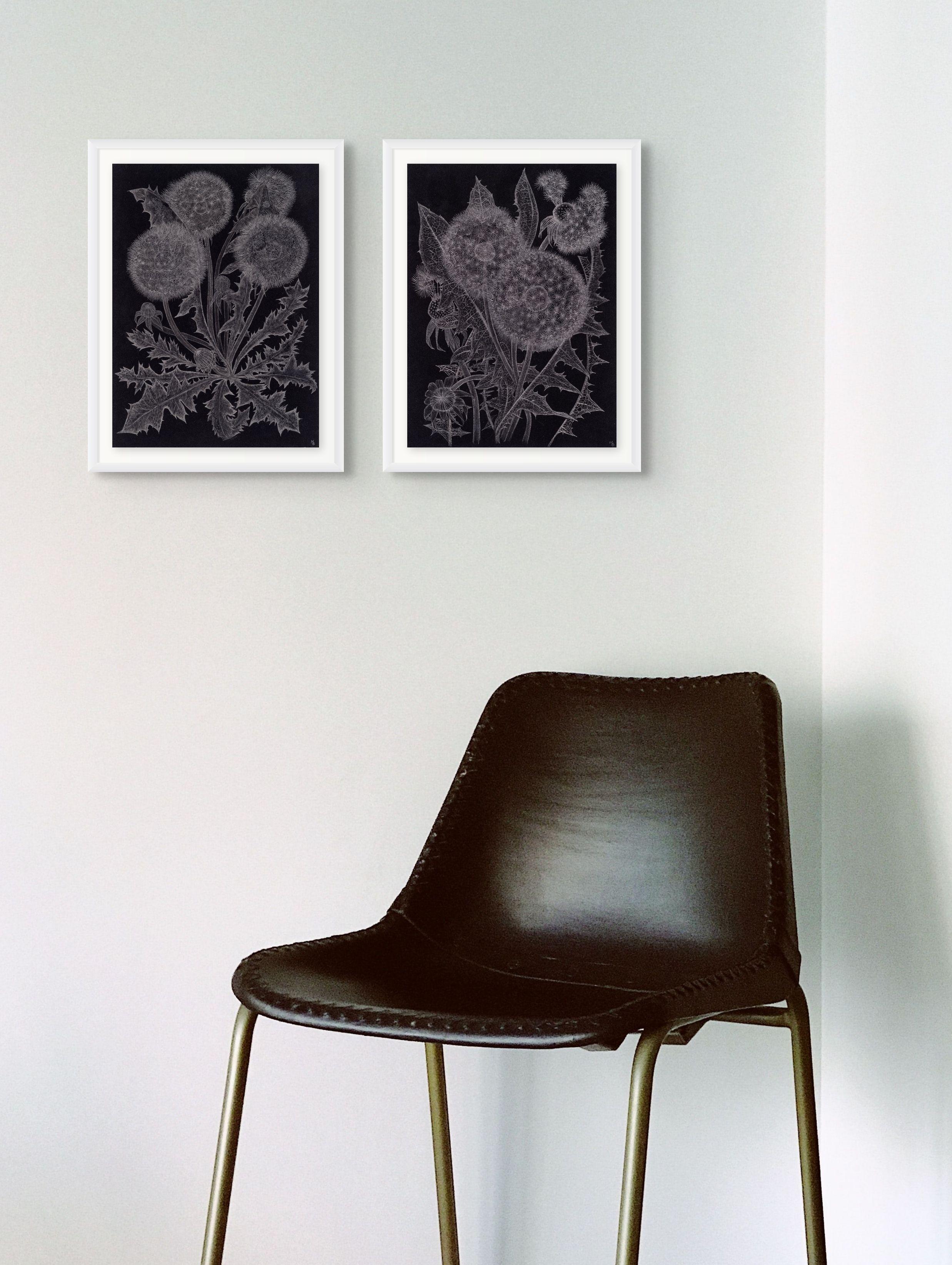 Dente di leone medio 2 - Art di Margot Glass
