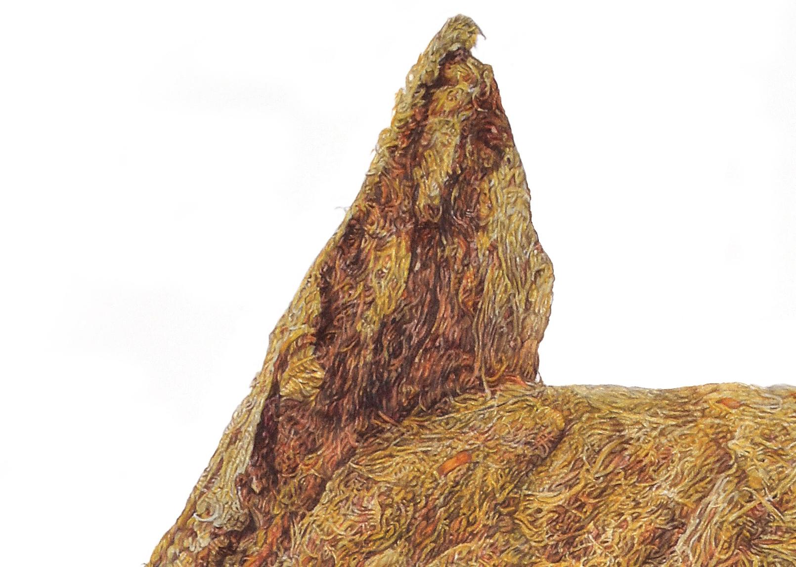 David Morrison, Paper Wasp Serie Nr. 2, hyperrealistische Bleistiftzeichnung im Angebot 3