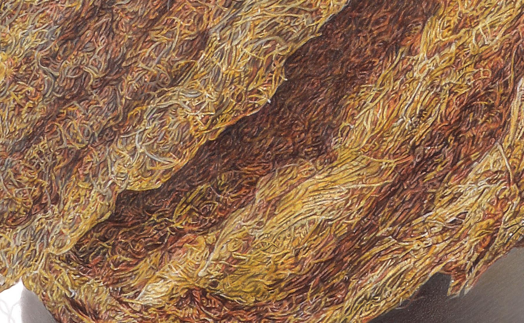 David Morrison, Paper Wasp Serie Nr. 2, hyperrealistische Bleistiftzeichnung im Angebot 5