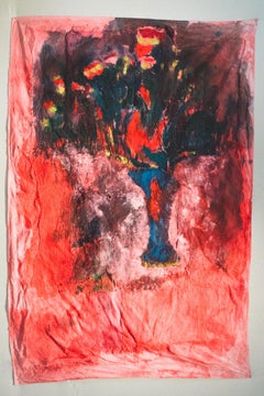 Gran cuadro textil acrílico: "American Pie