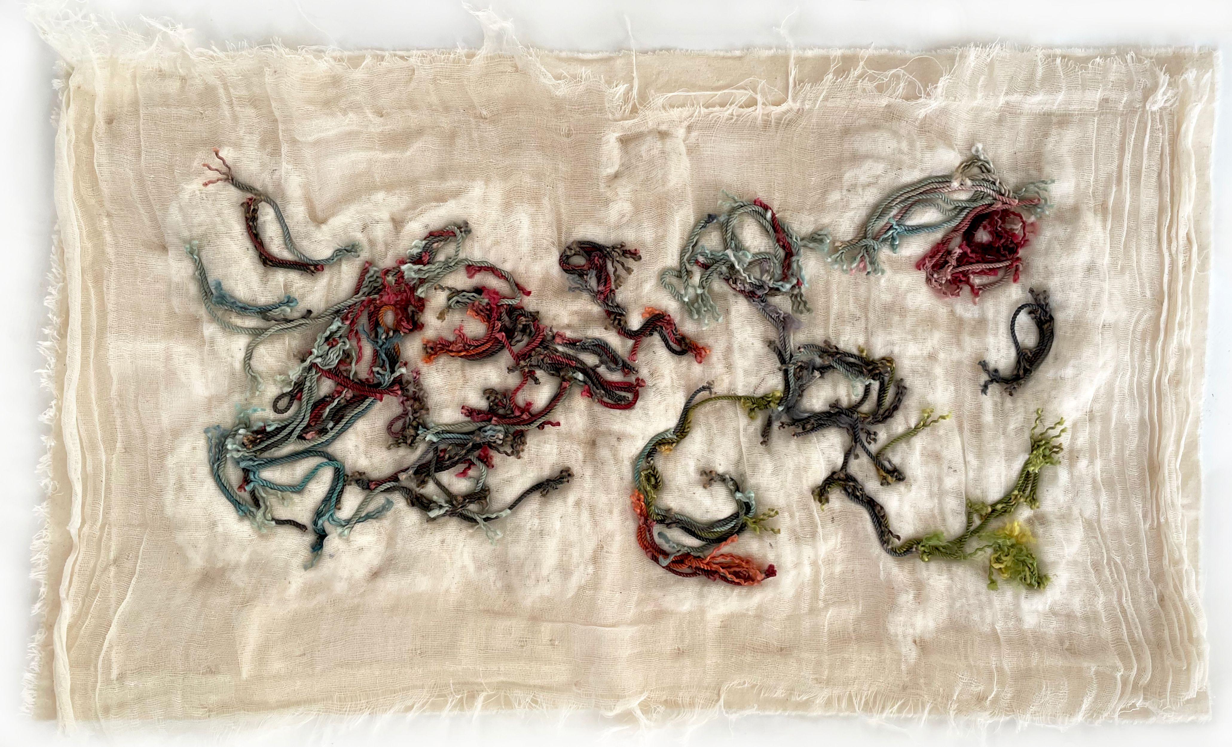 Pintura sobre fibra: 'Arras no. 4: Vida