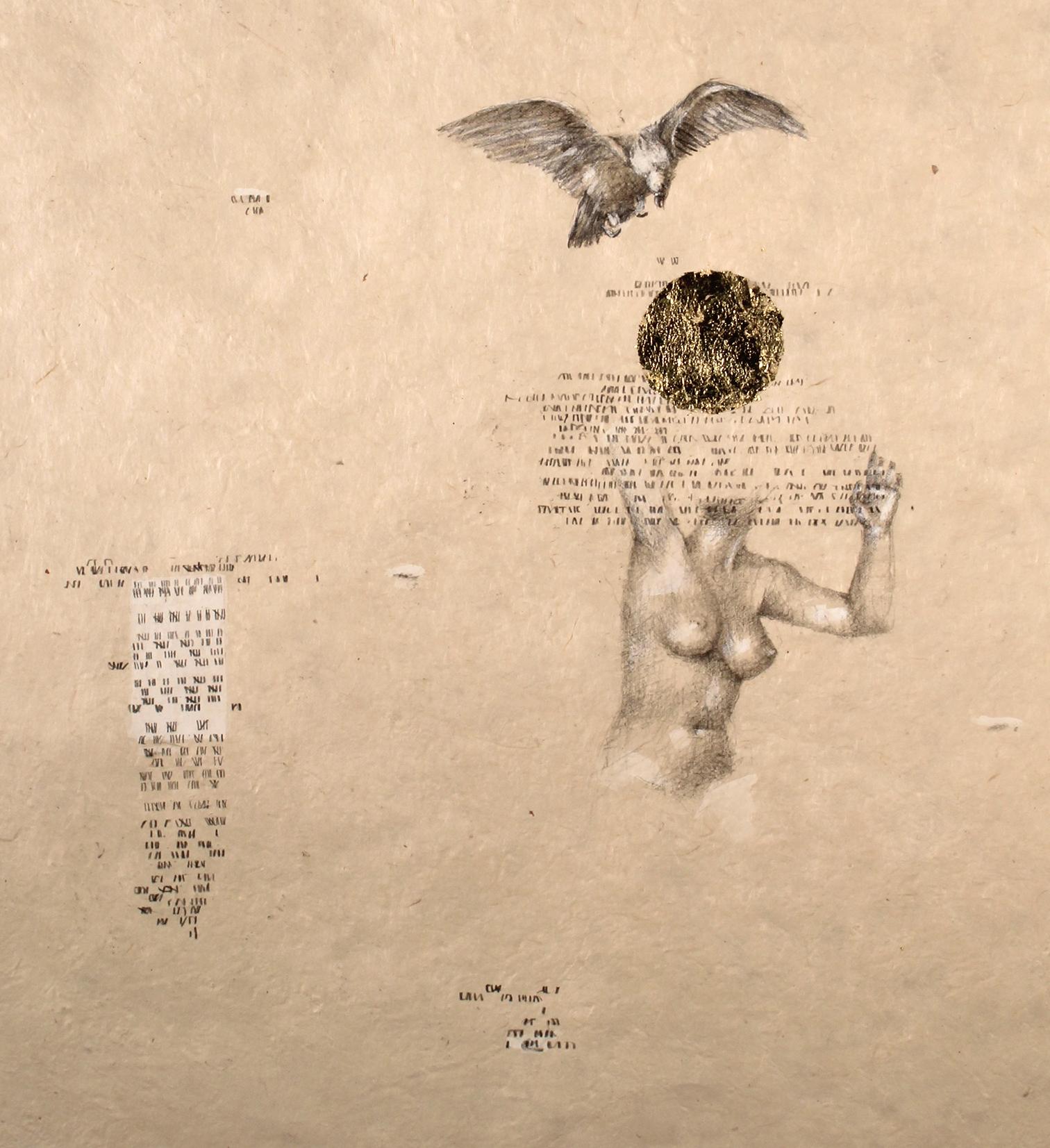 Serie Susurros y Silbidos: 'En pánico' - Art Contemporáneo de Winifred McNeill