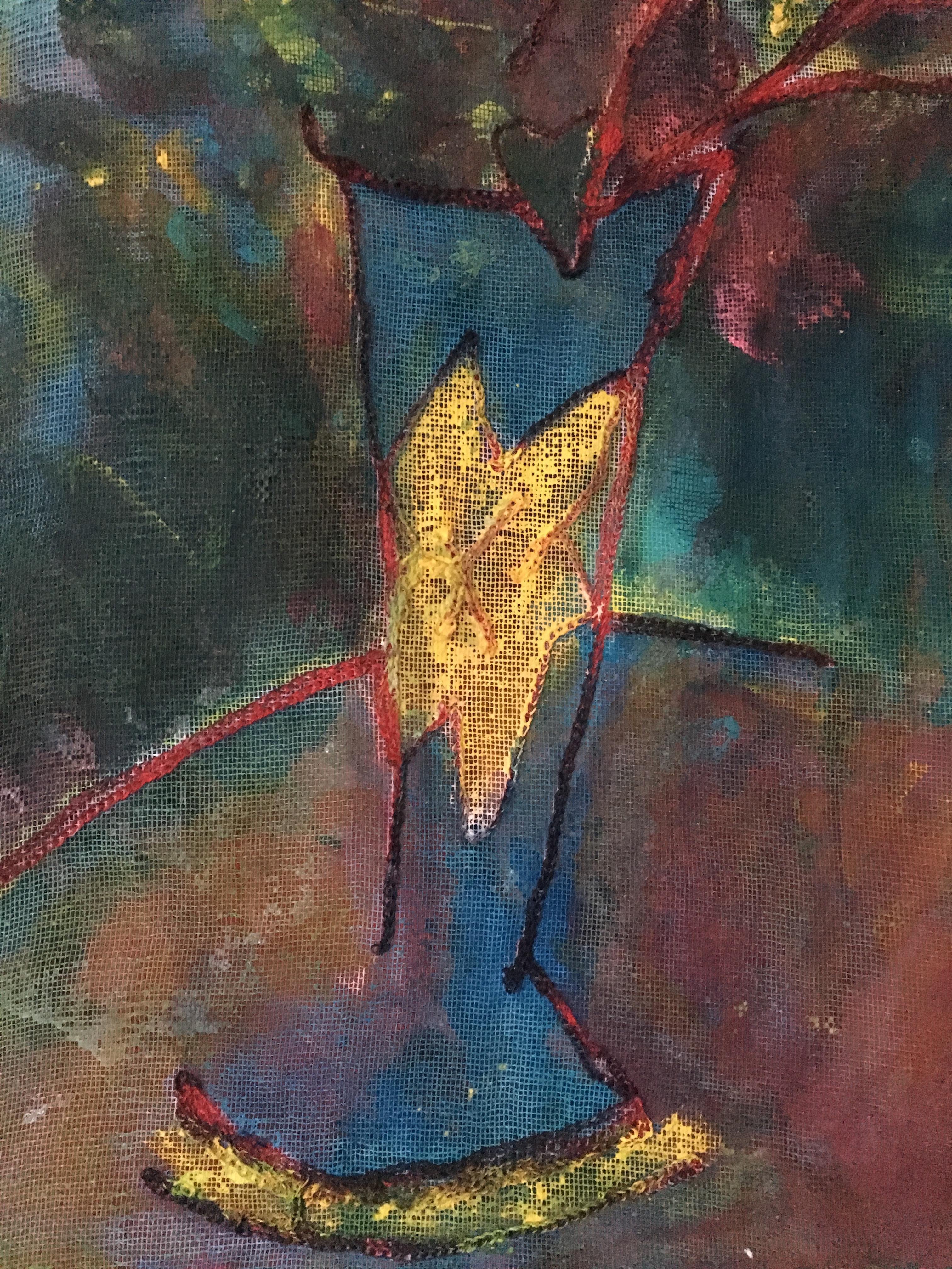 'Partiendo de un dibujo de flores 