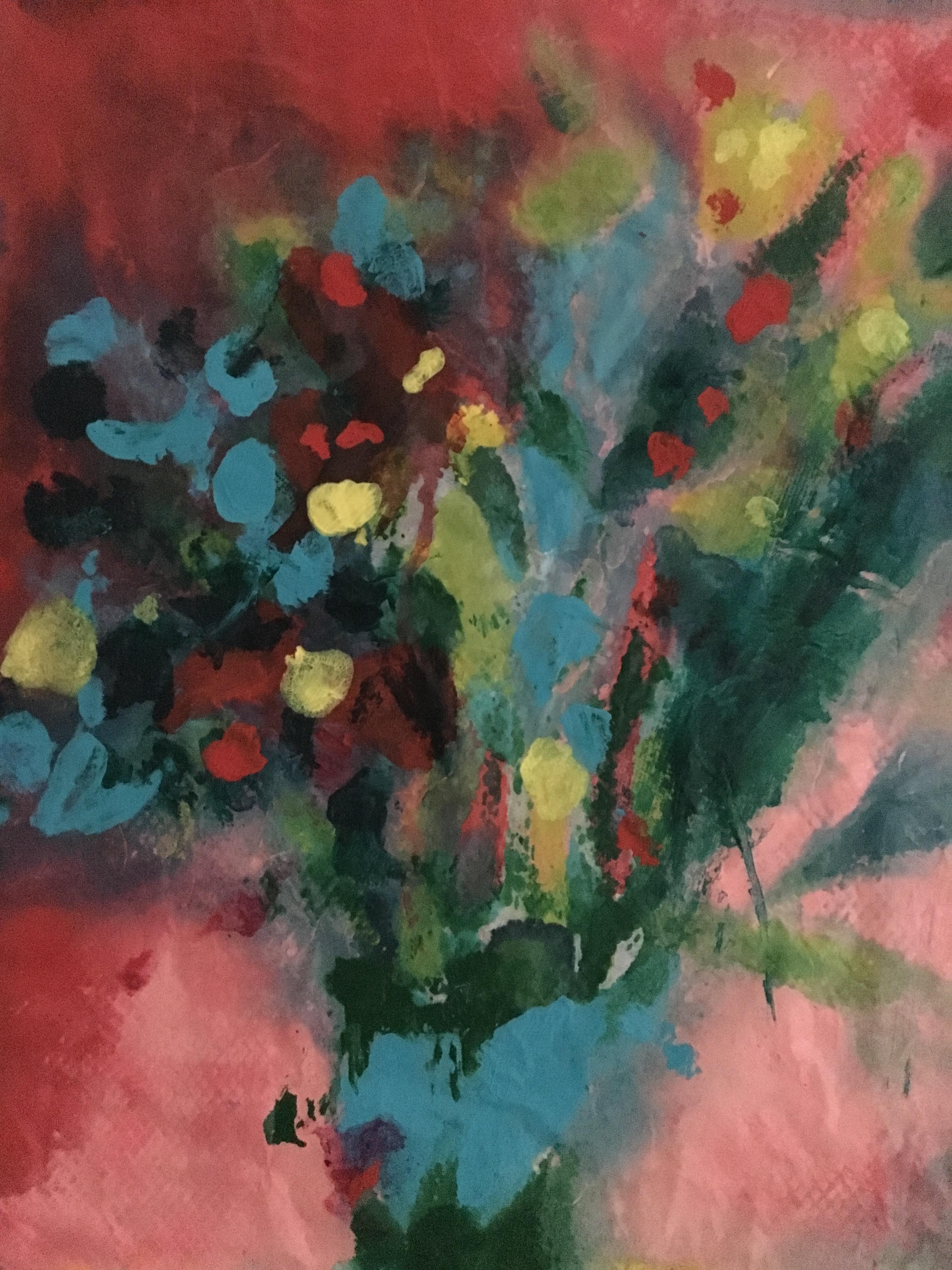 Partendo da un disegno di fiori 