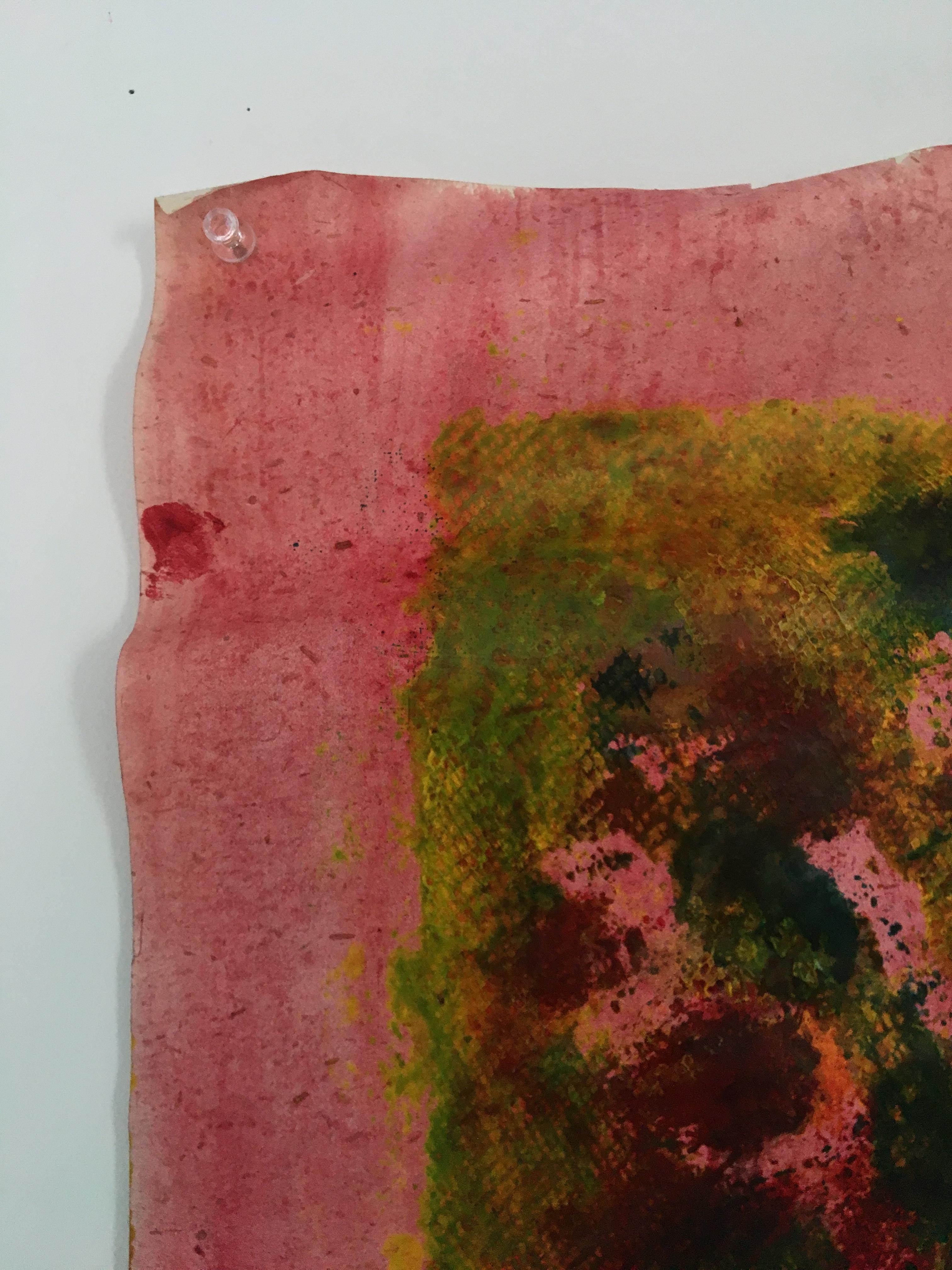 how to paint on rice paper