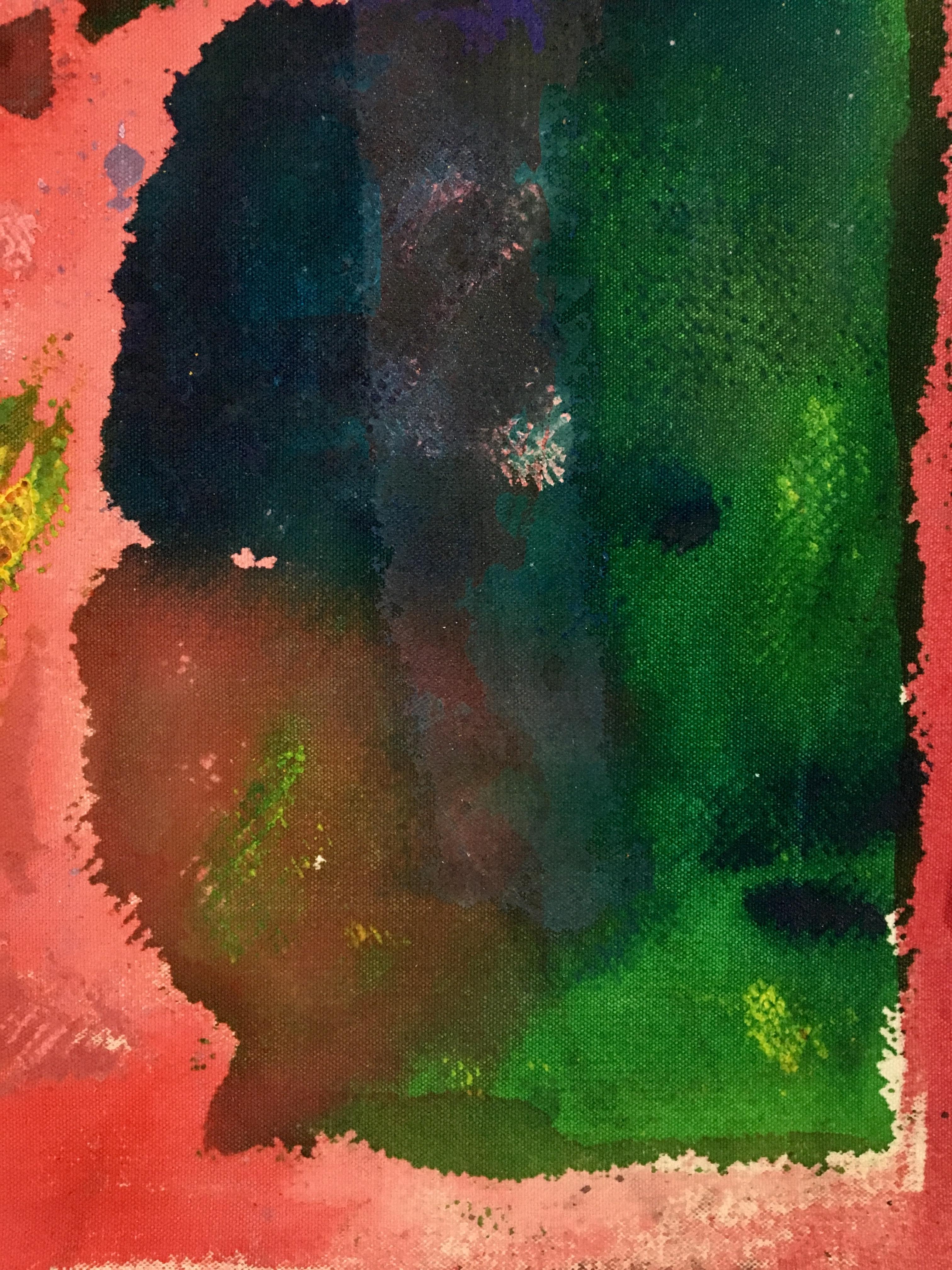 Quadro di fiori su tela: 'Greene & Greene Backyard' (cortile verde) in vendita 9