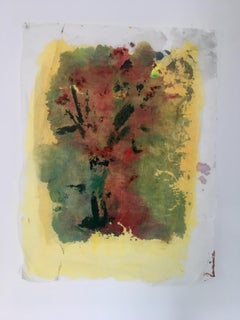 Painting of flowers on rice paper: 'Venetian Dream'