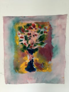 Quadro di bouquet di fiori su tela: "Primavera