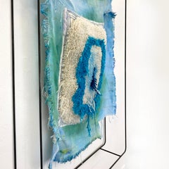 Textile Sculpture on Steel frame: 'Collar'