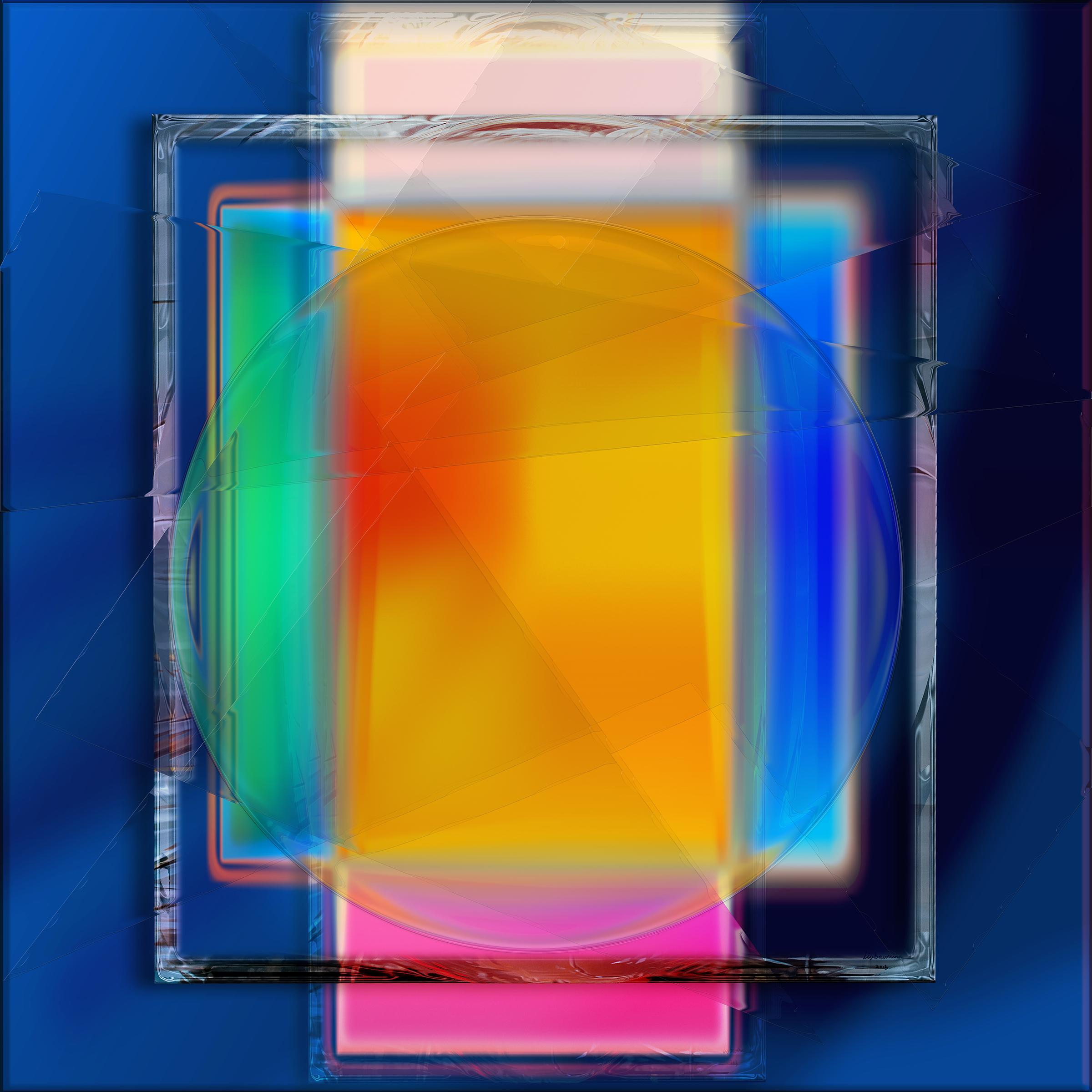 Jens-Christian Wittig Abstract Photograph - Framed Color Square 1