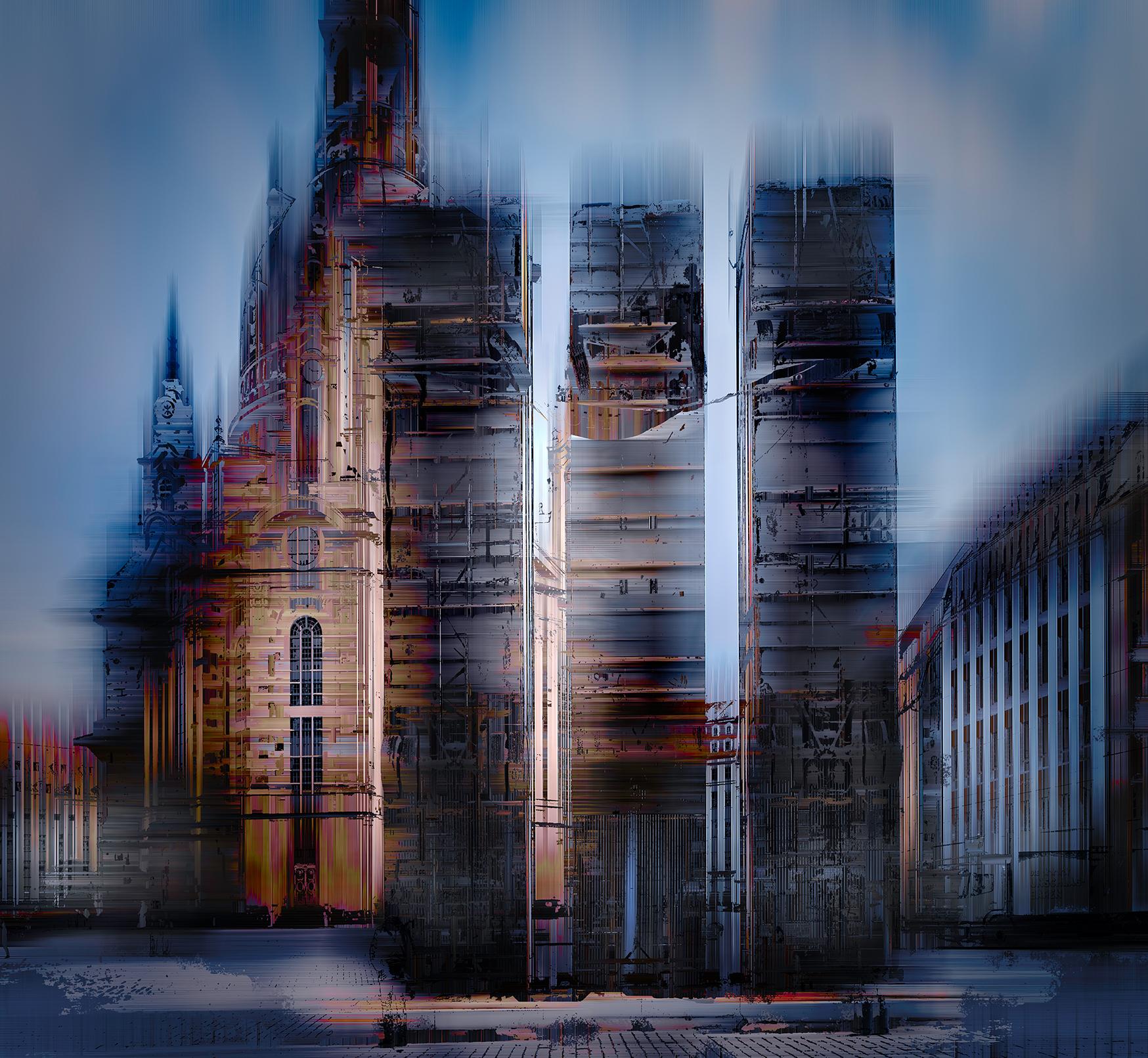 Jens-Christian Wittig Abstract Photograph - Church of the Ladies and Busses