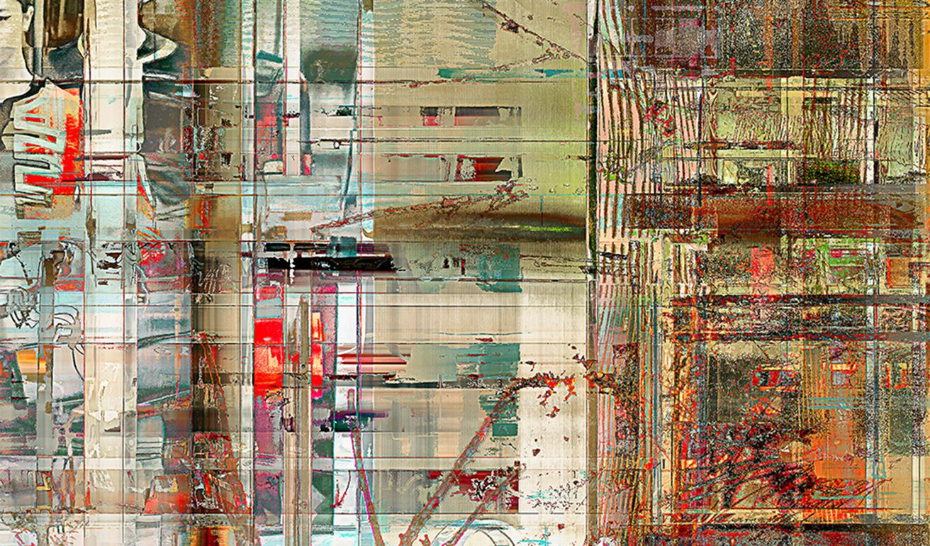 Nan Jing  Orphee Part One - Abstract Photograph Marrone di Jens-Christian Wittig