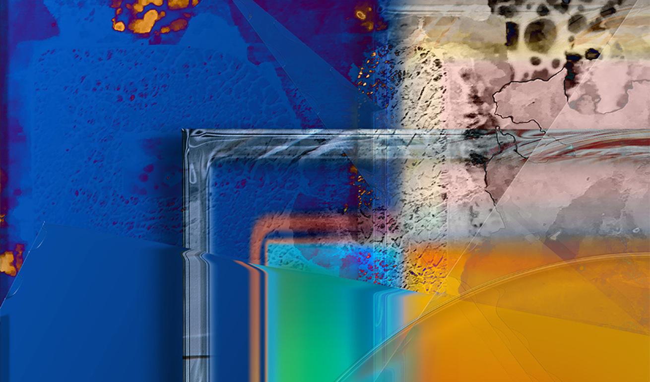 Gerahmte Farbe Welt II – Photograph von Jens-Christian Wittig
