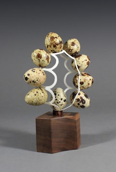 'Mother Nature' Hand Carved Egg Sculpture