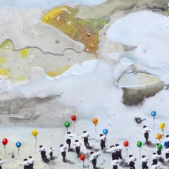 'Itxaropena LV' Mixed Media on Canvas