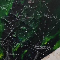 'Noraezean X' Tecnica mista su tela