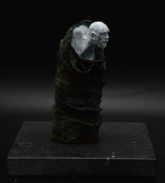 Escultura figurativa de bronce "Metamorfosis III