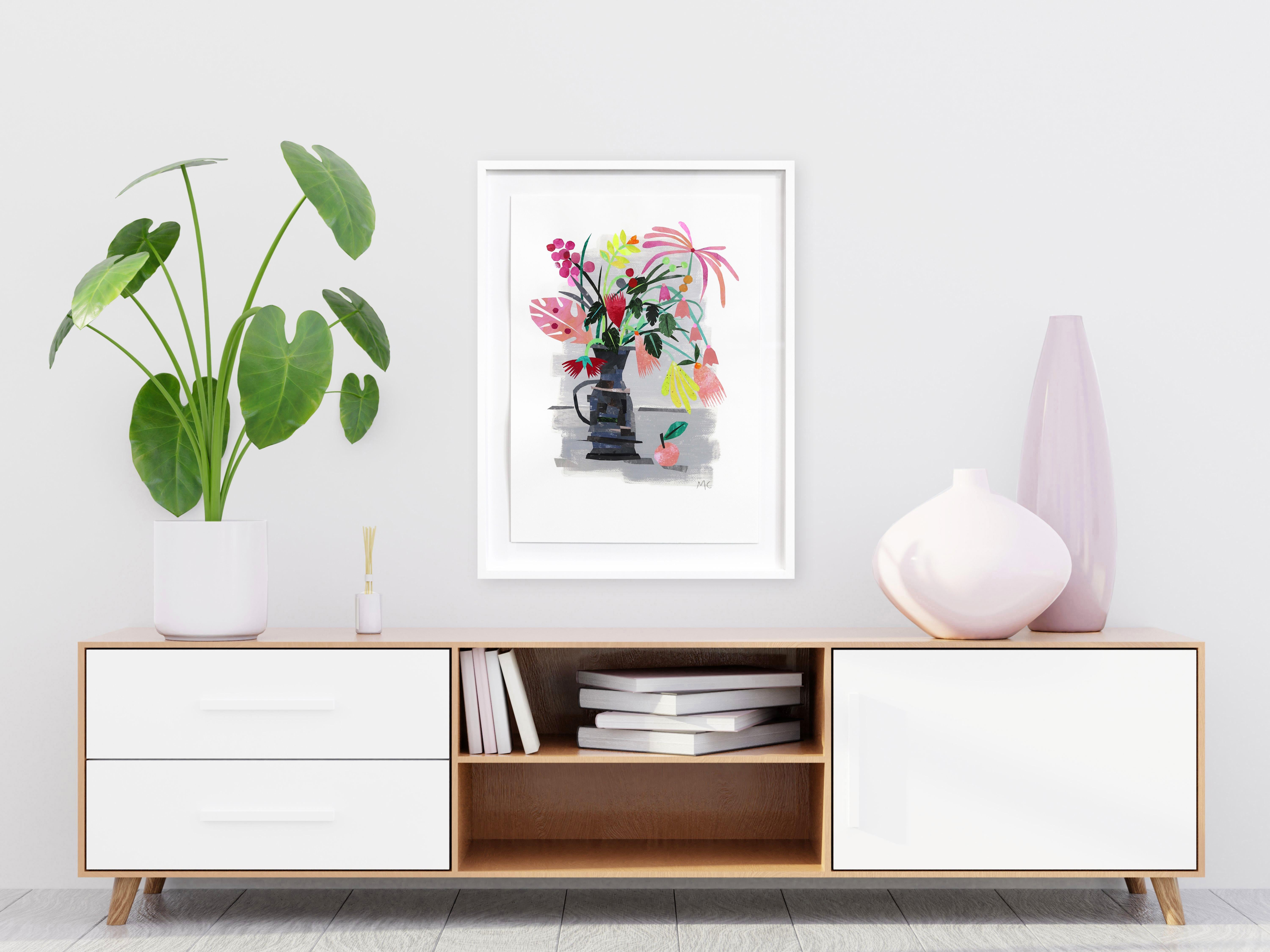Garten Blumen – Art von Maria C. Bernhardsson