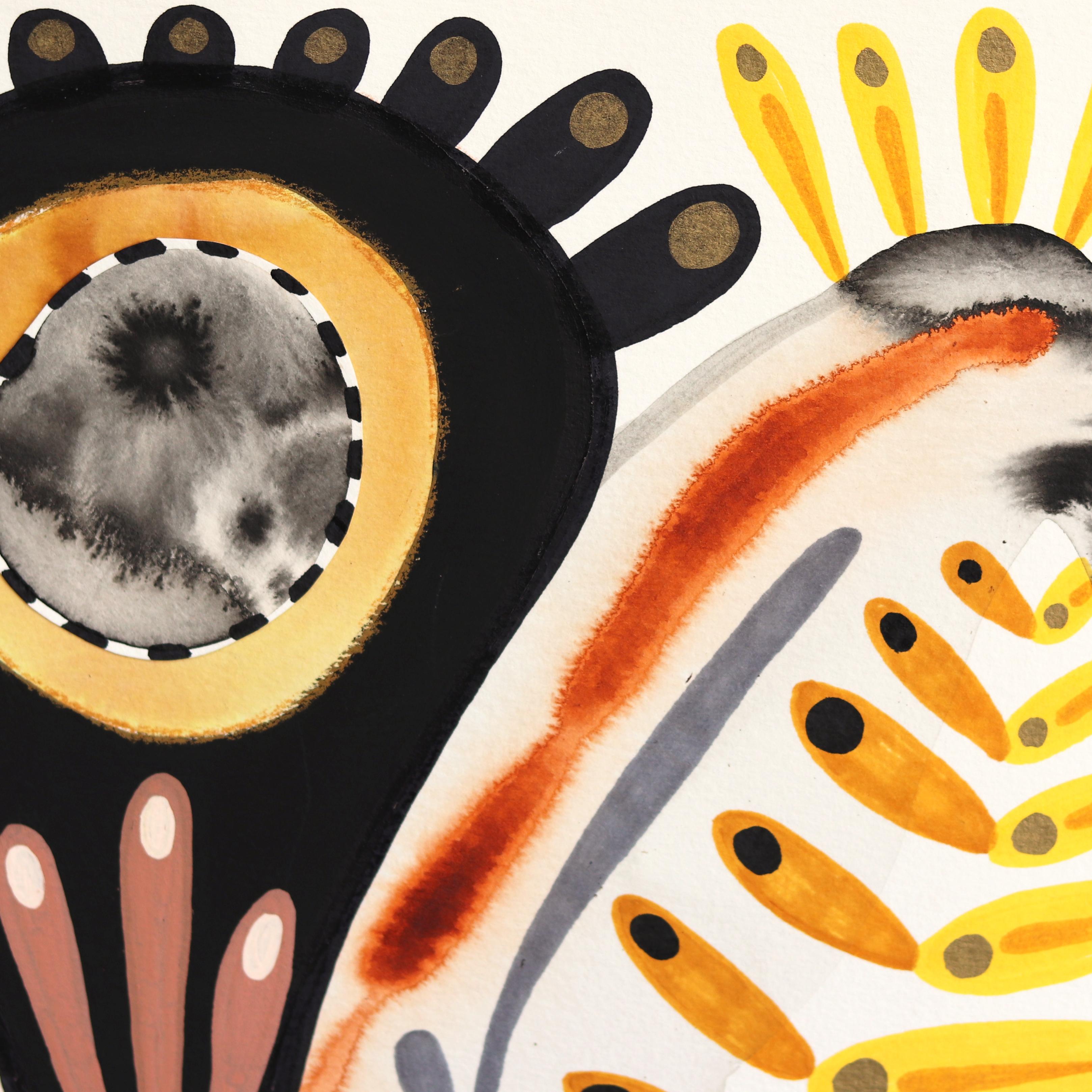 Krisanne Souter intreccia elementi della natura e antichi archetipi femminili, come la Mother e la Mystic. Temi botanici, elementi ludici e sorprese inaspettate sono comuni nei suoi lavori. Attingendo dal suo background in floricoltura e ceramica,