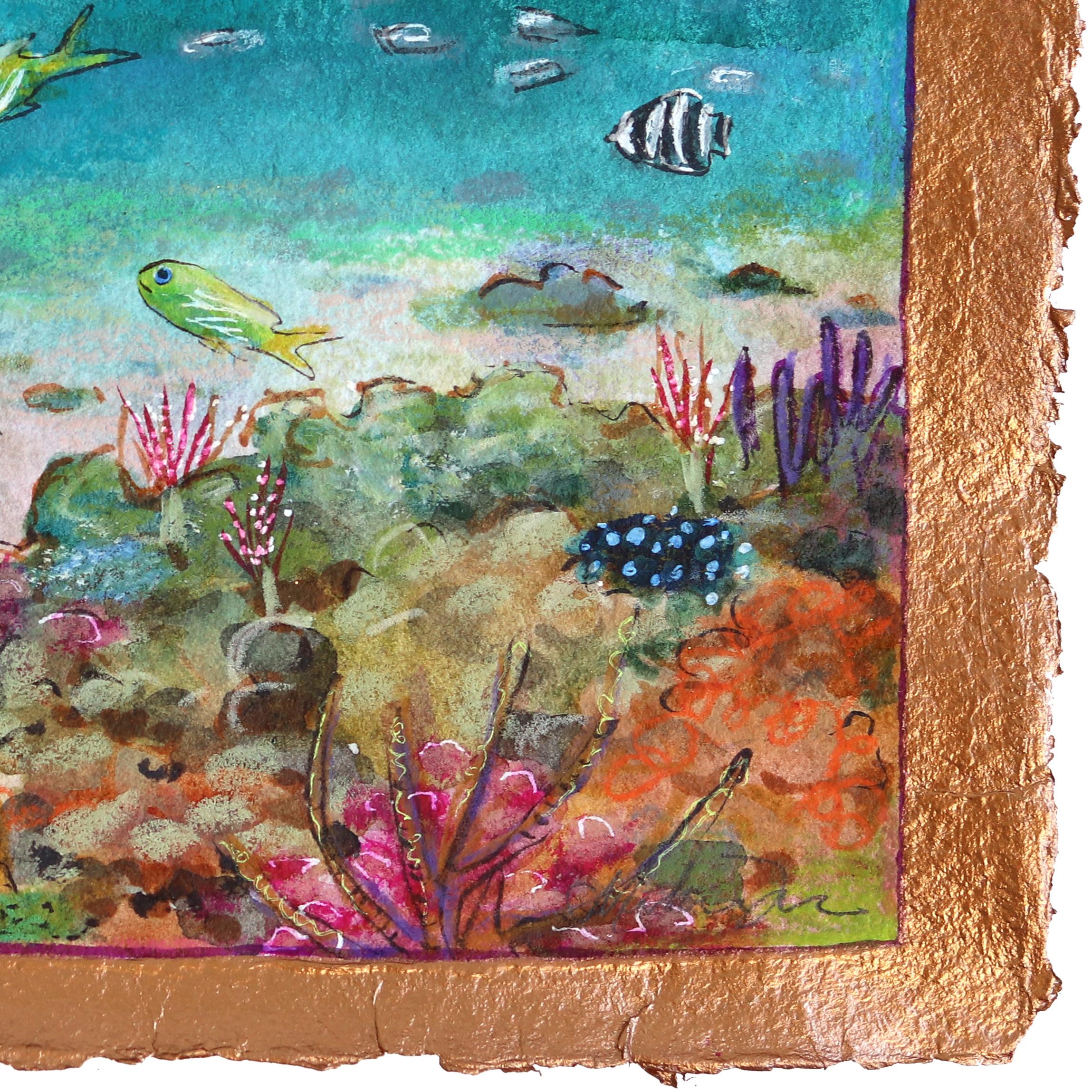 Michaela Jean est une peintre accomplie, une jardinière dévouée et une mère de famille du sud de la Californie (États-Unis). Sa passion de toujours pour l'art et la nature a commencé dès l'enfance, inspirée par le jardin de son grand-père et l'océan