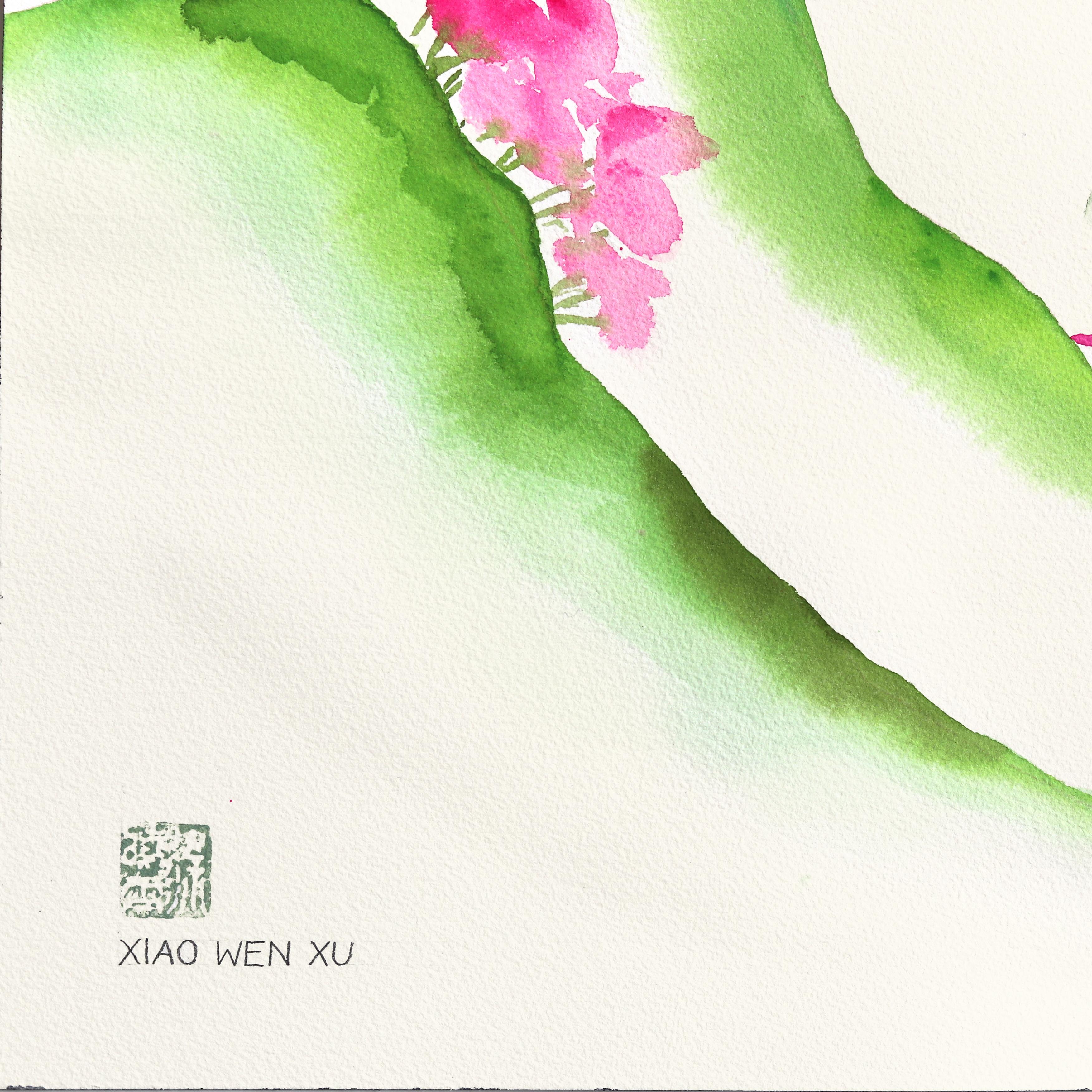 La pratique artistique de Xiao Wen Nature est profondément influencée par sa profonde appréciation du monde naturel. Cette œuvre fait partie de sa série 