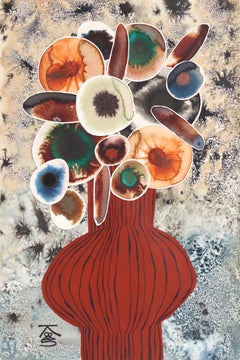 Abstrakte Zeichnungen und Aquarelle