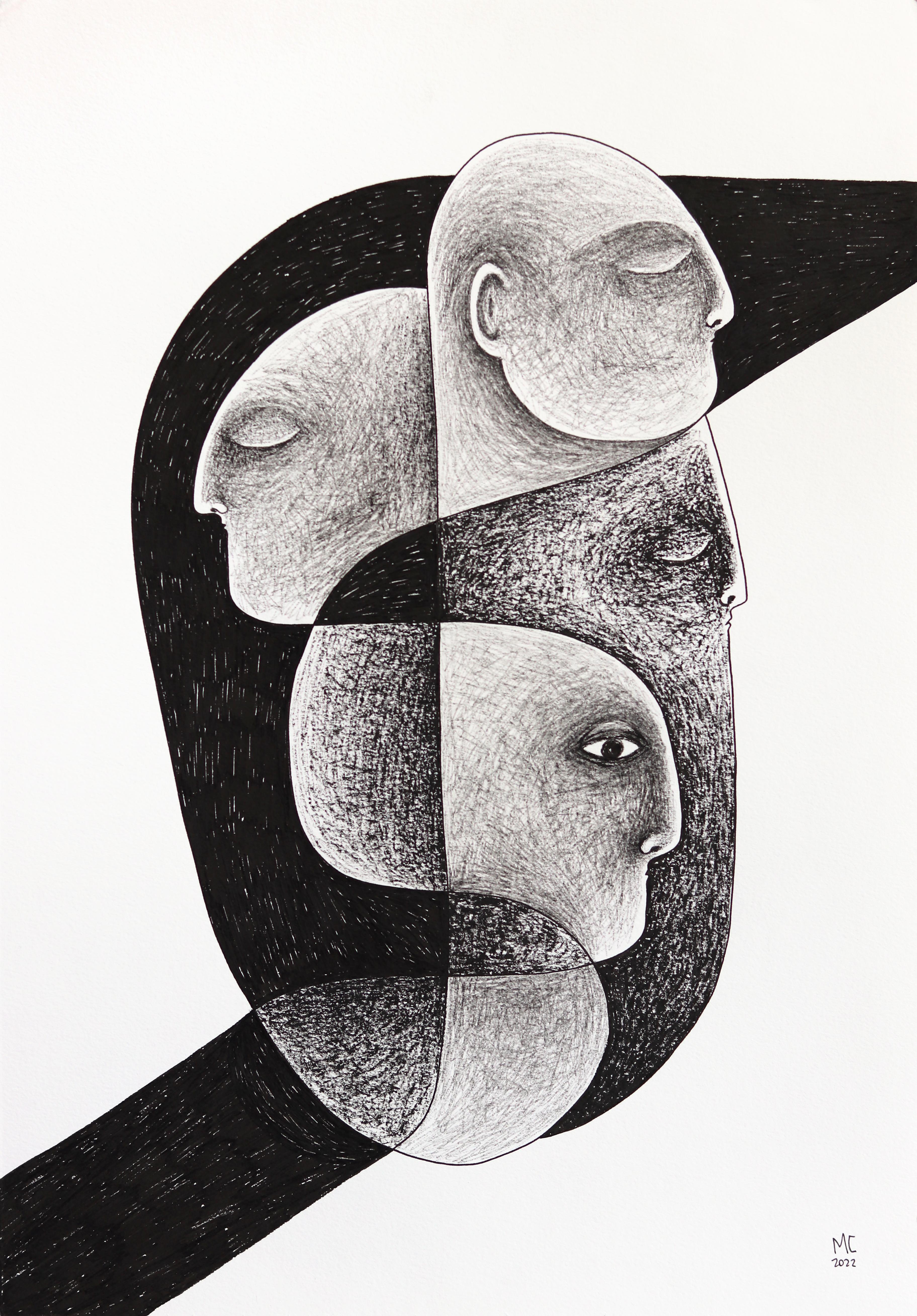 Melissa Chalhoub, a 2014 graduate of Saint Joseph University in Beirut, seamlessly navigates the realms of cinema and visual art. With a background in directing and sound design for experimental short films, she ventured into visual art and