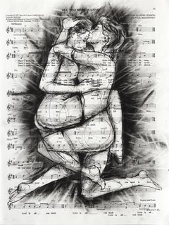 Nude Drawings and Watercolors