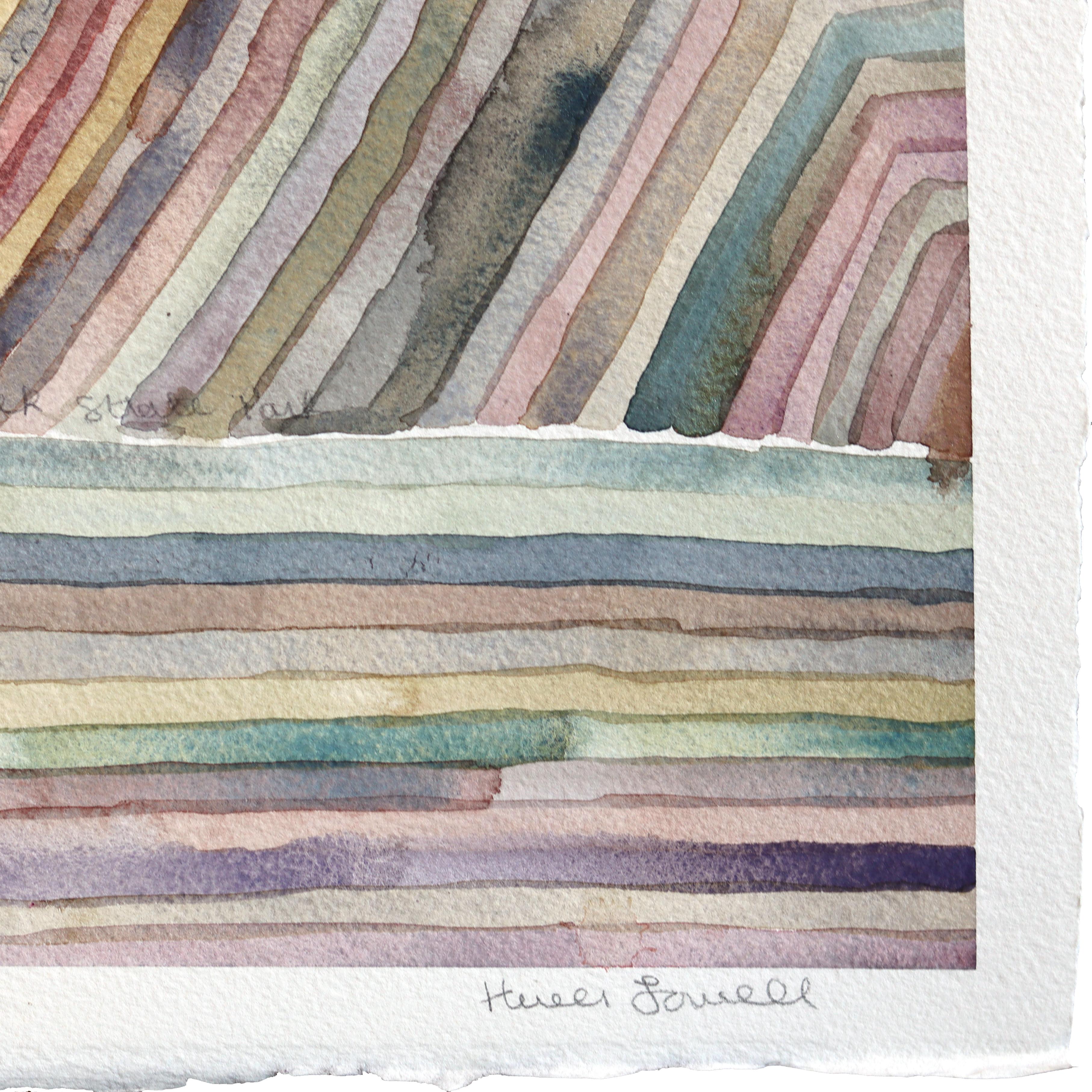 Heidi Lowell è un'artista multidisciplinare con sede ad Austin, in Texas, la cui pratica è profondamente radicata nella terra stessa. Raccogliendo terreni e materiali vegetali specifici per il sito in tutto il Texas e oltre, crea i suoi pigmenti,