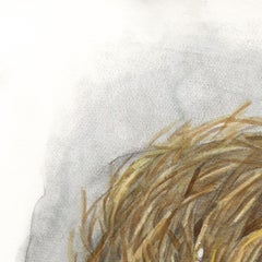 A Lust For Dreaming - Abstract Figurative Surrealist Watercolor Portrait Art