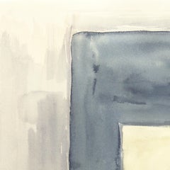 At The Gallery - Original Figurative Watercolor Still Life Painting on Paper