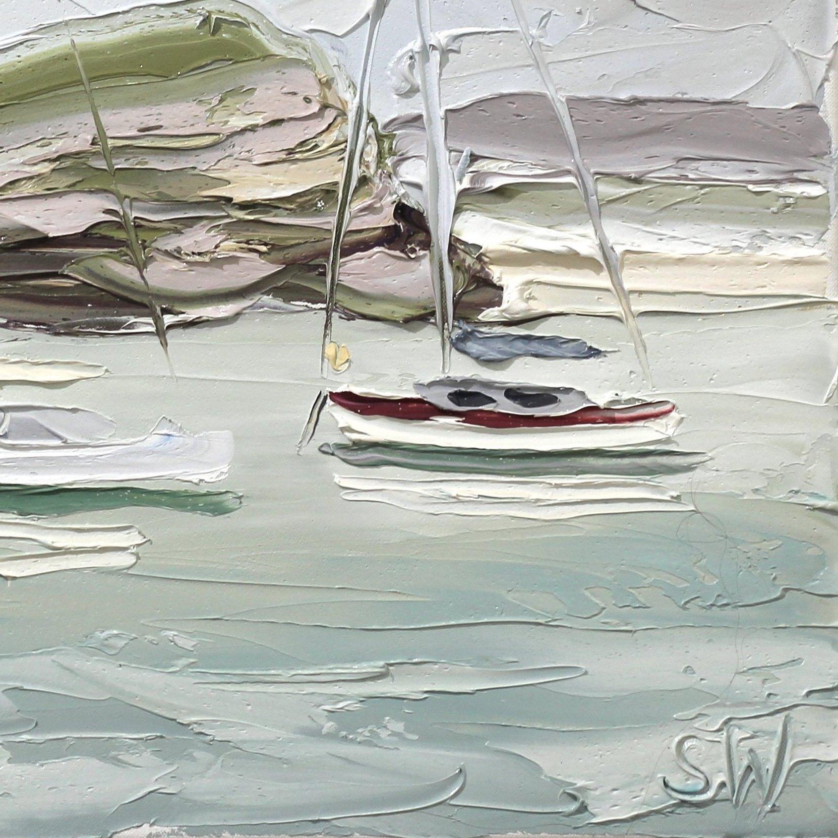 Pittwater 1 (13. 3. 17) - Original Oil Painting 5