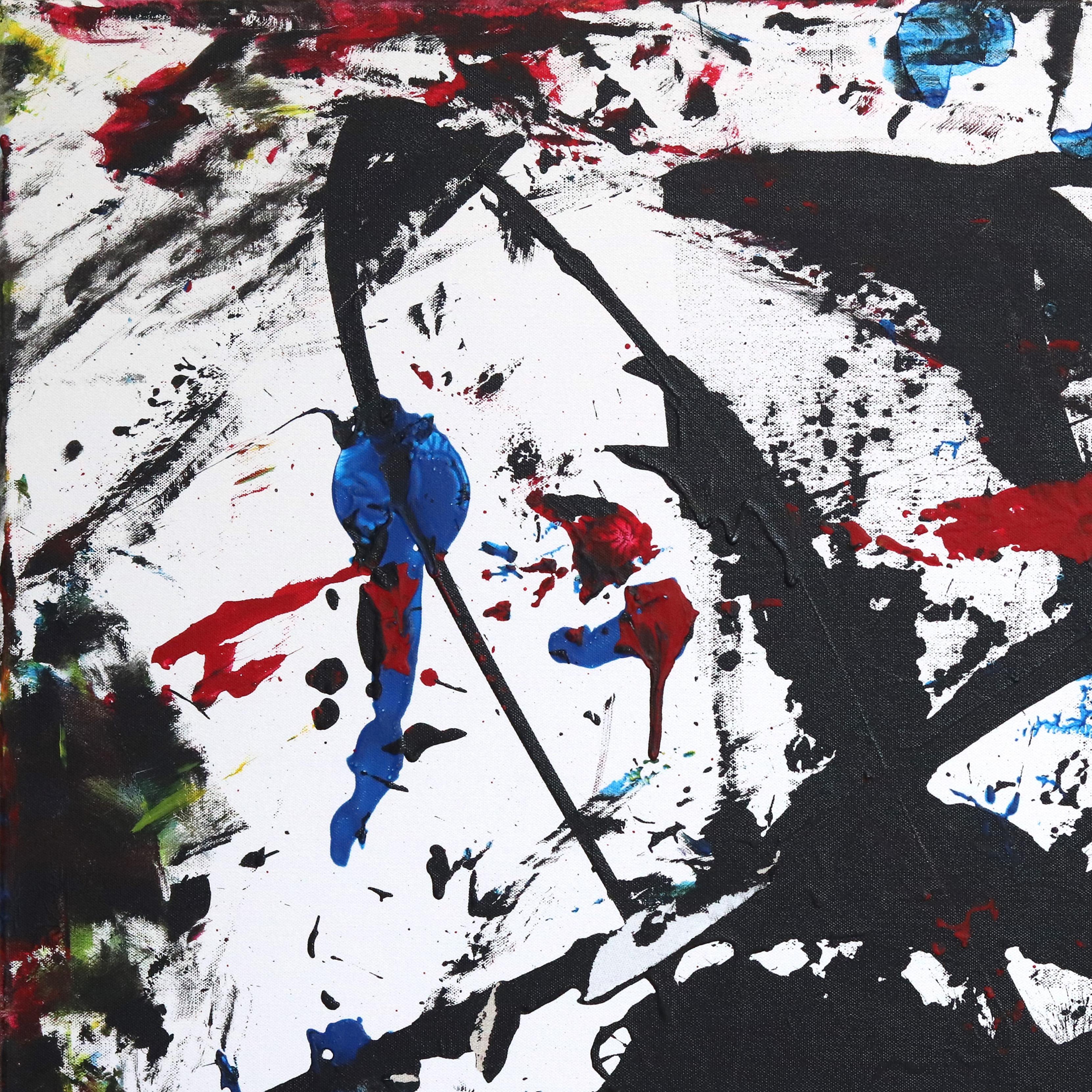 Altuzarras expressionistische, abstrakte Gemälde sind oft in monochromem Schwarz-Weiß gehalten. Er ist körperlich und emotional in die Entstehung seiner einzigartigen Werke involviert. Sein kreativer Prozess verlangt, dass sein ganzer Körper in die