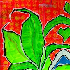 Swanbadger - Large Vibrant Colorful Original Contemporary Abstract Expressionist