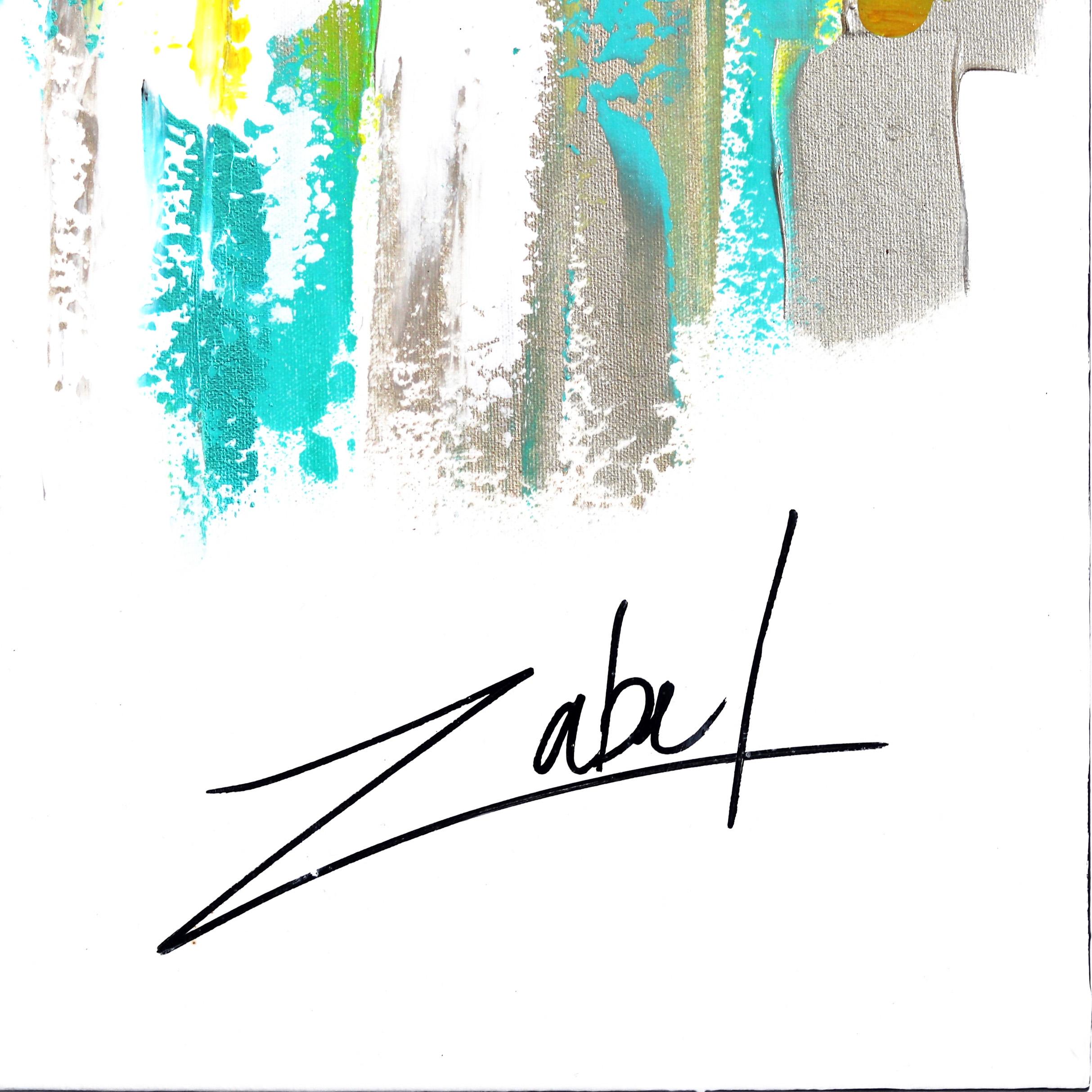 Guided by her passion for life and her spirit, French Canadian painter Zabel creates vibrant artworks filled with romance and immersive textures. With a belief that art is all about feeling, she creates magic and captures the moment by infusing her