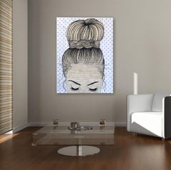 Strength - Large Mixed Media Artwork