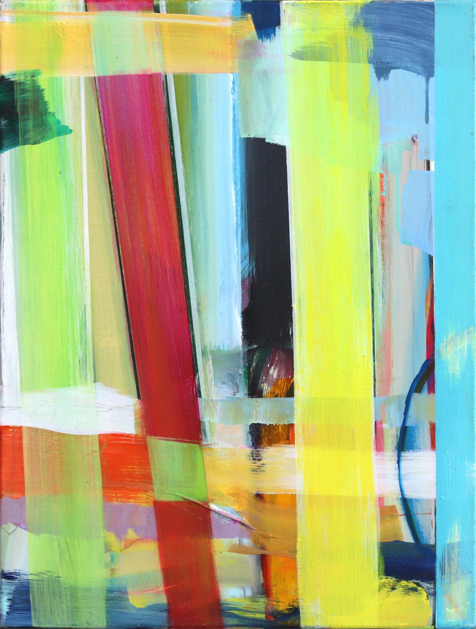 Jodi Fuchs Abstract Painting - Intersect II