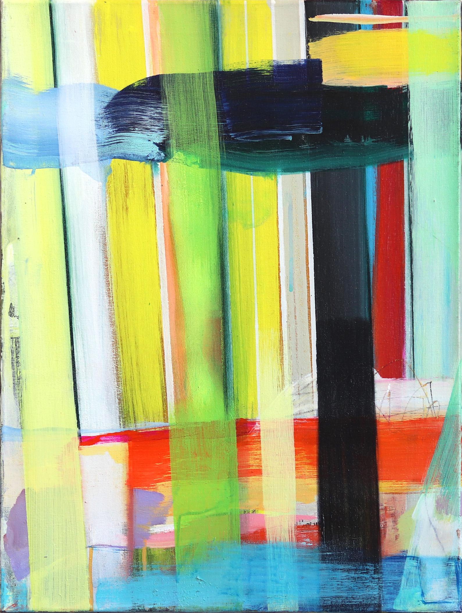 Jodi Fuchs Abstract Painting - Intersect I