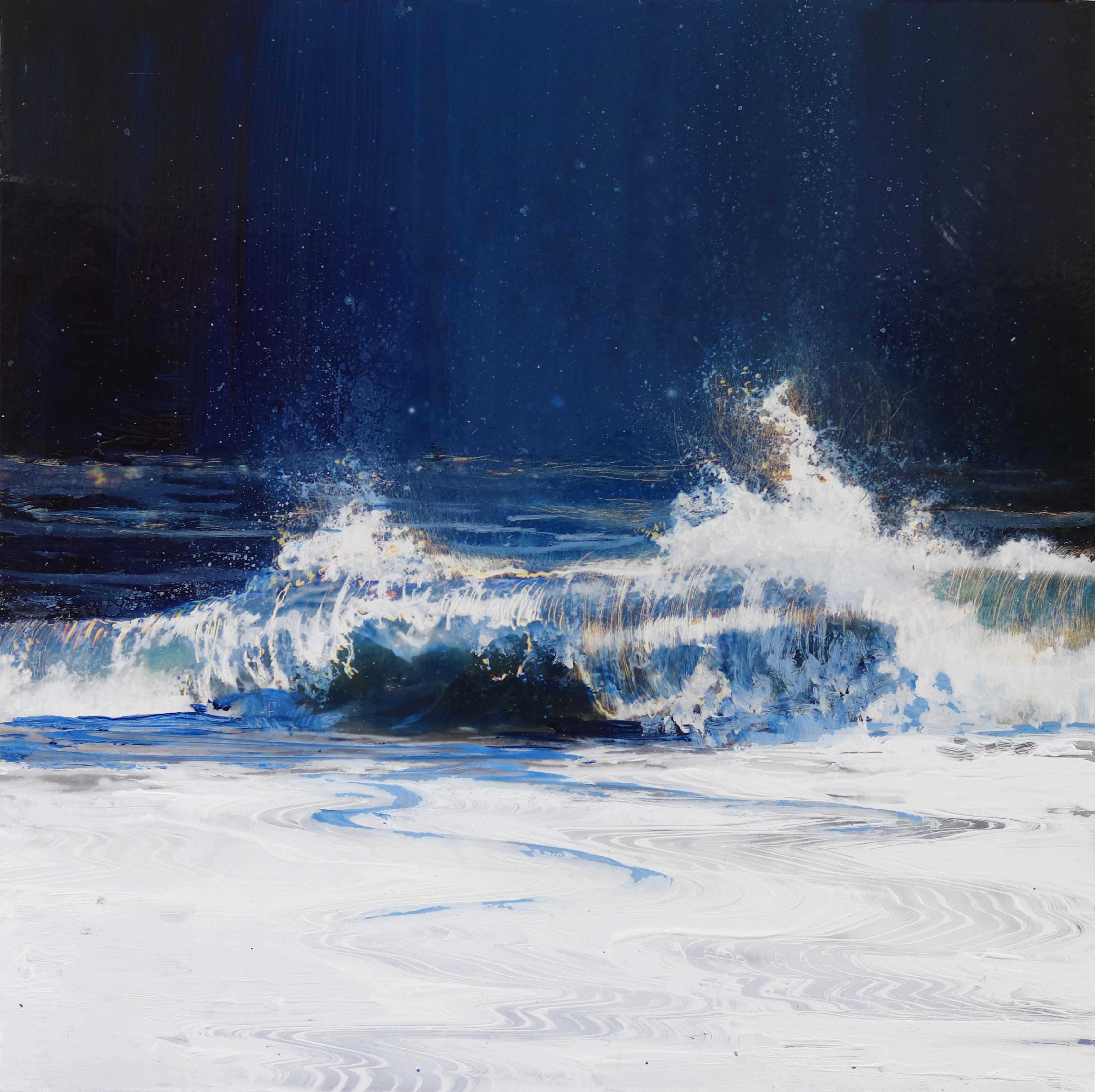 Ocean Gaze No. 4 - Mixed Media Art by Steven Nederveen