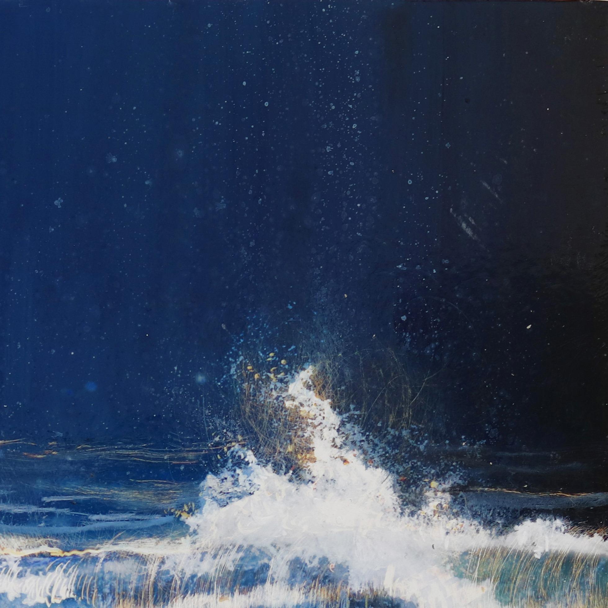 Ocean Gaze No. 4 - Photorealist Mixed Media Art by Steven Nederveen