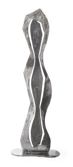 Little One - Figurative Abstract Metal Sculpture