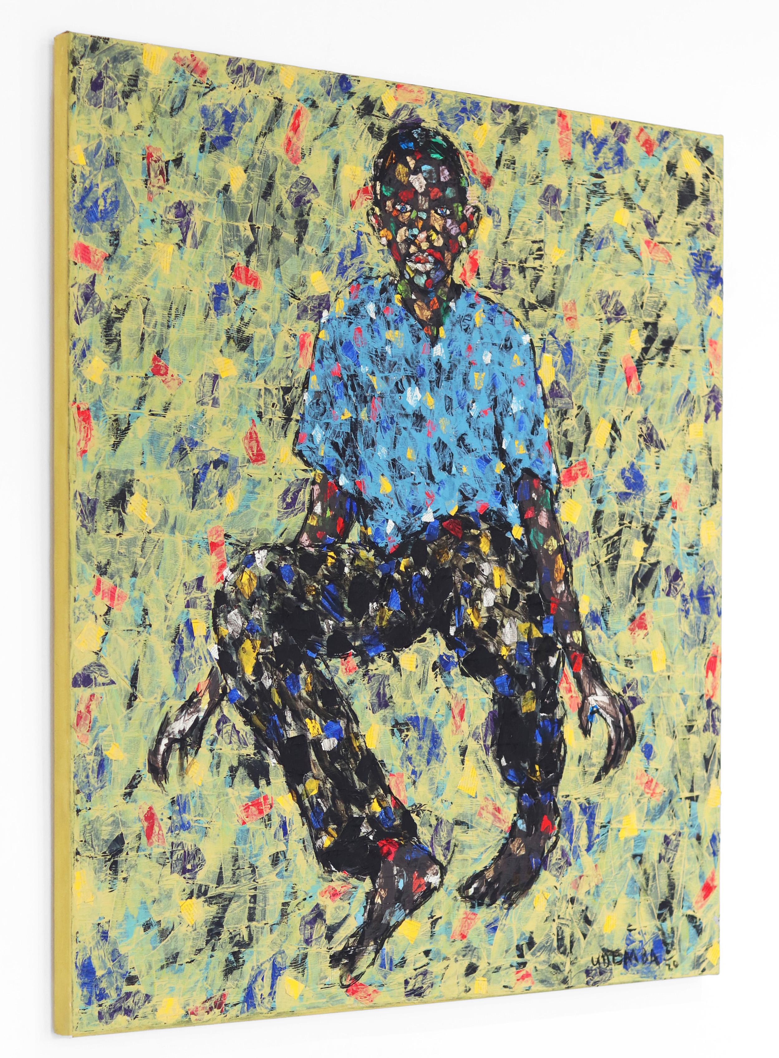Figura in giallo in vendita 1