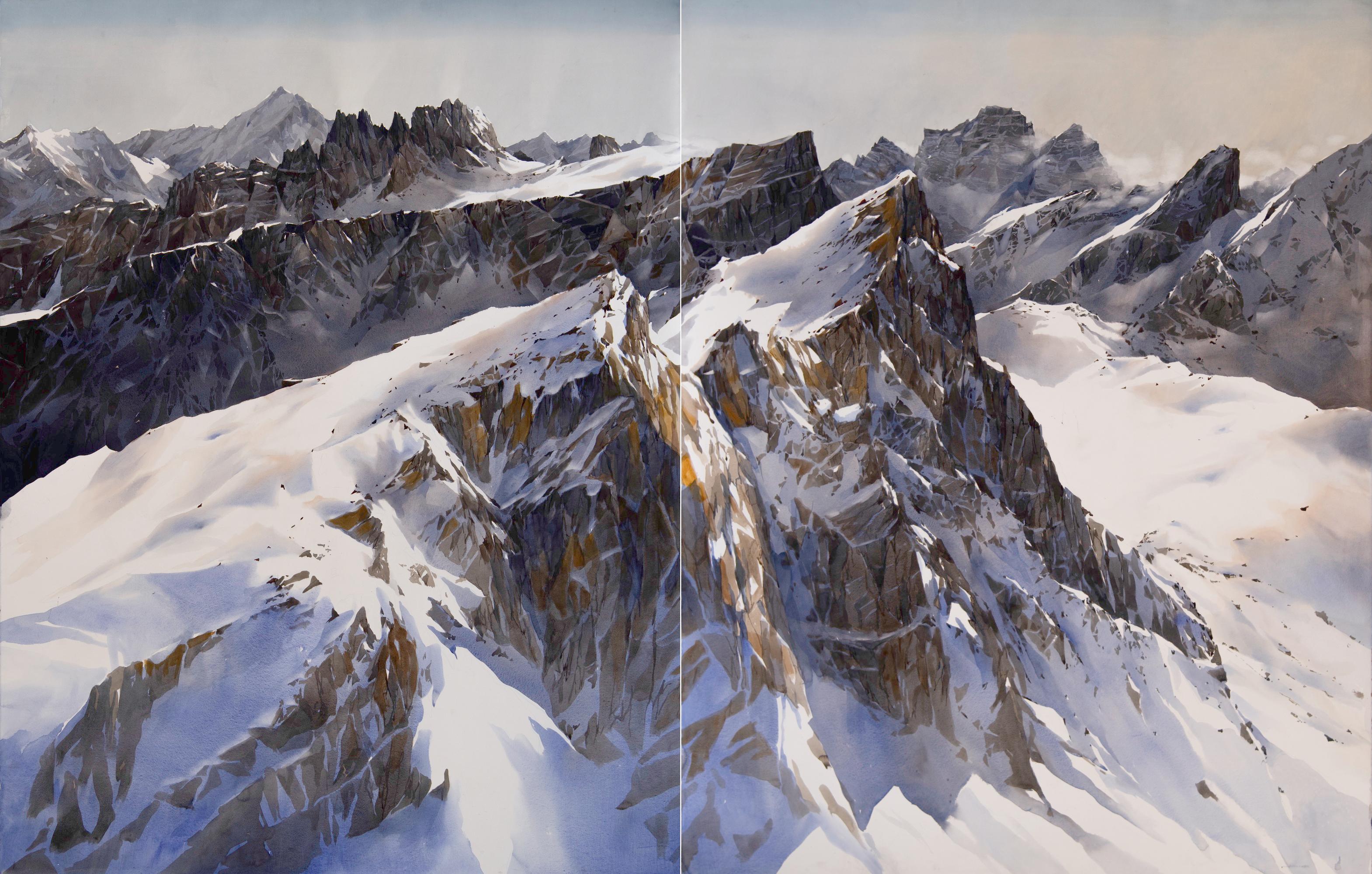 Nuvolau (Cortina): a breathtaking Dolomites diptych by Silvia De Bastiani, 2025